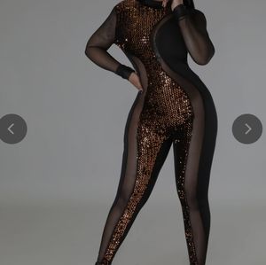Bronze 🌟💫Mesh Jumpsuit